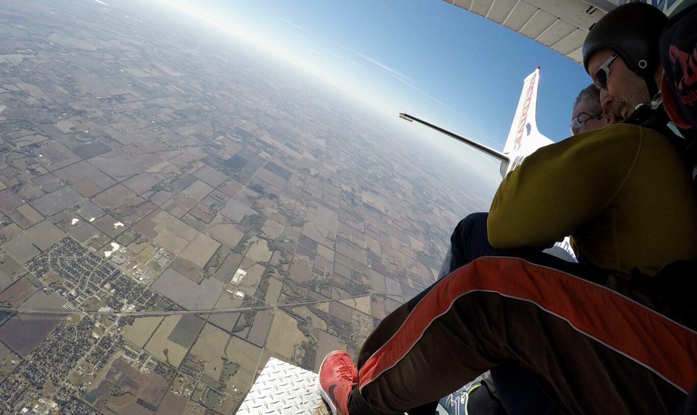 Get ready to skydive